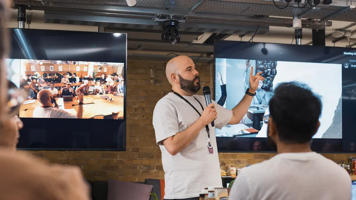 Audiovisual Communication in Action